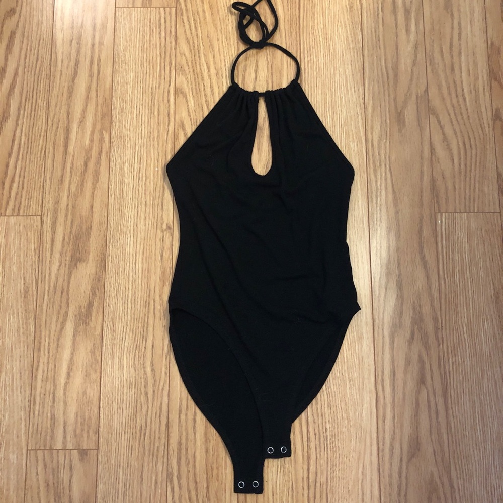 Forever 21 Black Bodysuit Size Small